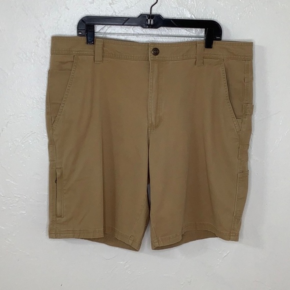 Columbia regular fit dessert sand multi pockets cargo chino shorts size 38 EUC - Picture 13 of 15